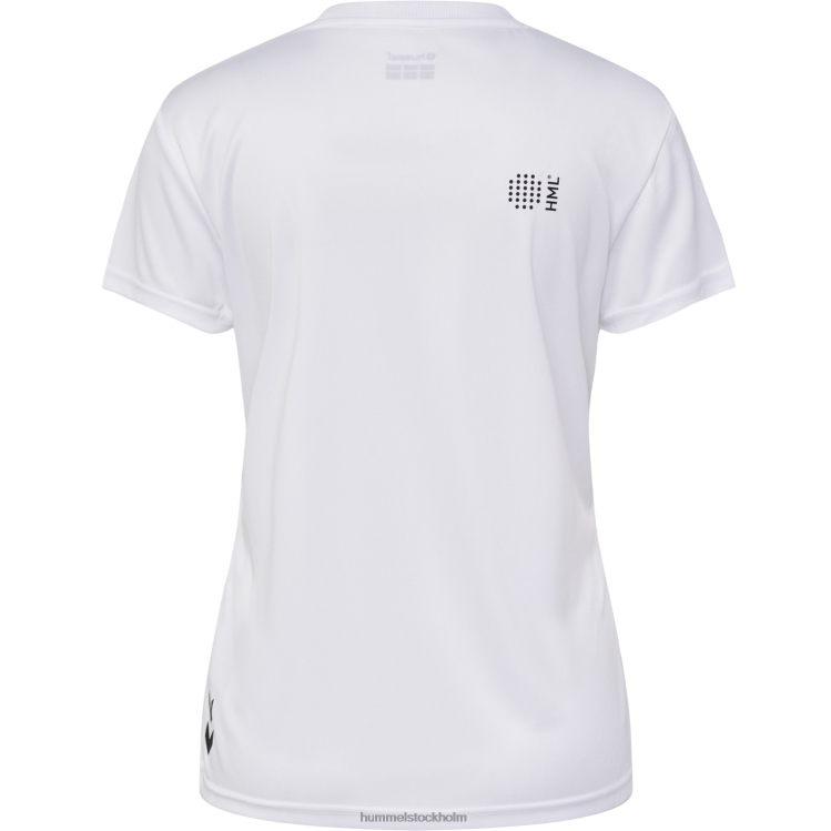 se Hummel kvinnor hmlcourt t-shirt s/s LL40V2447 \"sportig t-shirt\"