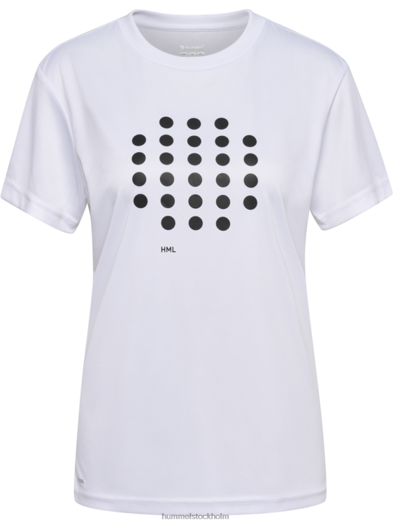 se Hummel kvinnor hmlcourt t-shirt s/s LL40V2447 \"sportig t-shirt\"