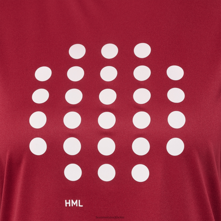 se Hummel kvinnor hmlcourt t-shirt s/s LL40V2460 \"sportig t-shirt\"