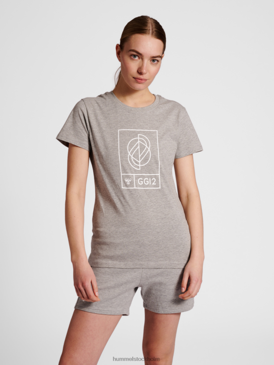 se Hummel kvinnor hmlgg12 t-shirt s/s LL40V2920 "grafisk t-shirt"