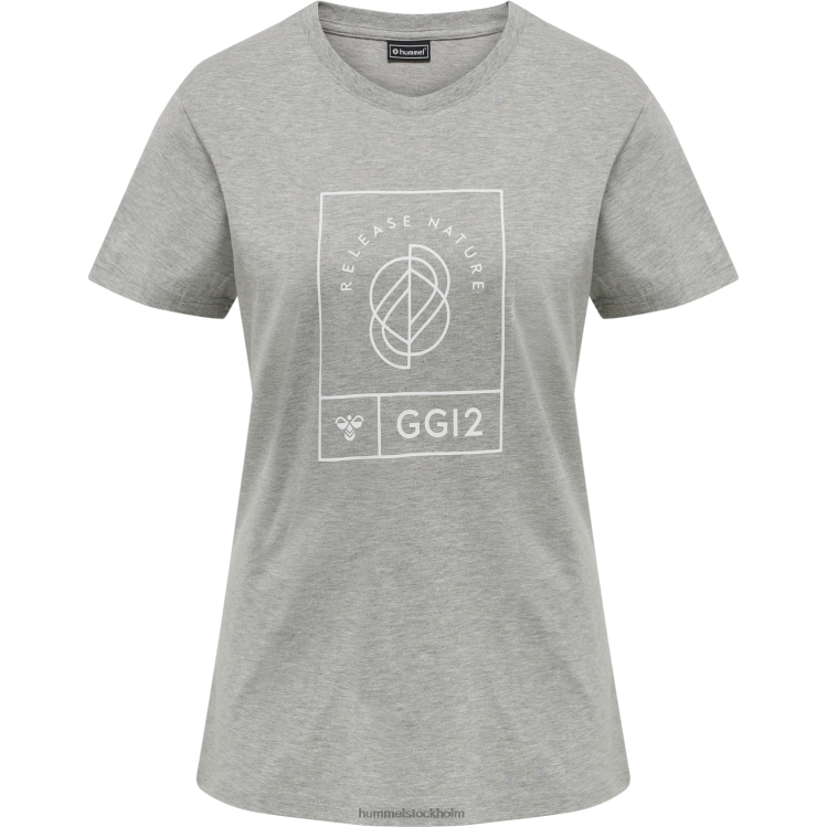 se Hummel kvinnor hmlgg12 t-shirt s/s LL40V2920 \"grafisk t-shirt\"