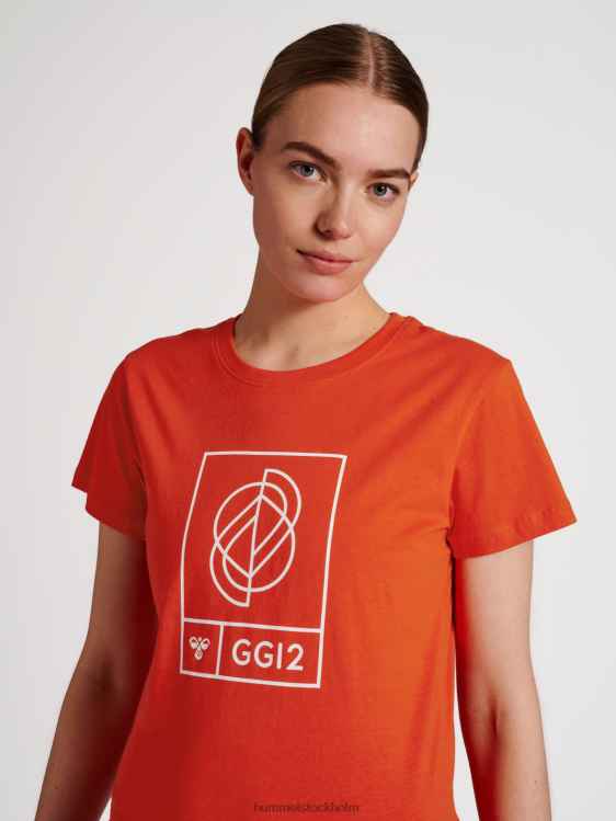se Hummel kvinnor hmlgg12 t-shirt s/s LL40V3148 \"grafisk t-shirt\"