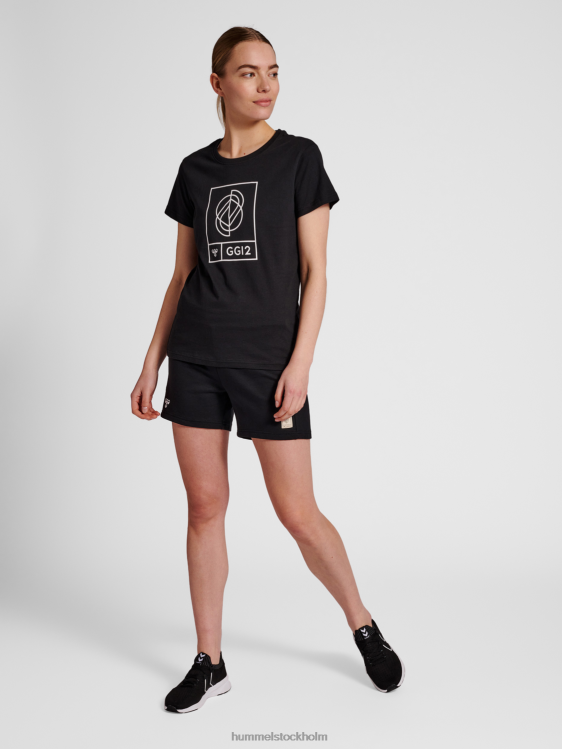 se Hummel kvinnor hmlgg12 t-shirt s/s LL40V3467 \"grafisk t-shirt\"