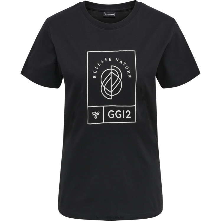se Hummel kvinnor hmlgg12 t-shirt s/s LL40V3467 \"grafisk t-shirt\"