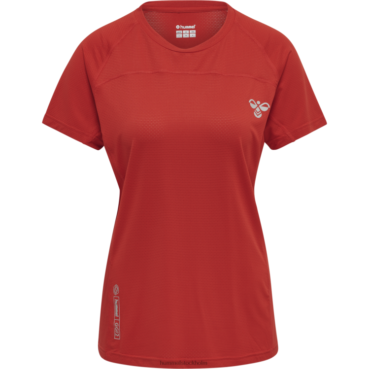 se Hummel kvinnor hmlgg12 tränings tee s/s LL40V2944 \"träningströja\"