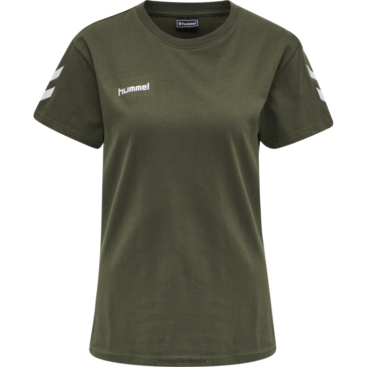 se Hummel kvinnor hmlgo bomull t-shirt s/s LL40V3970 \"bomull t-shirt\"