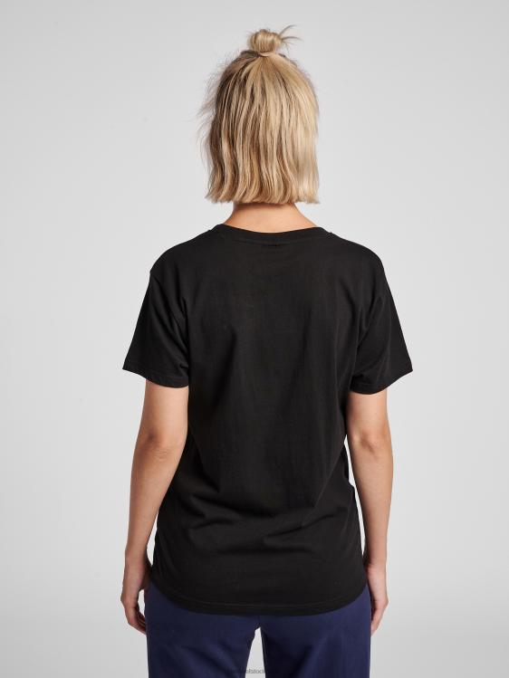 se Hummel kvinnor hmlgo t-shirt med logotyp i bomull s/s LL40V3591 \"Kläder\"