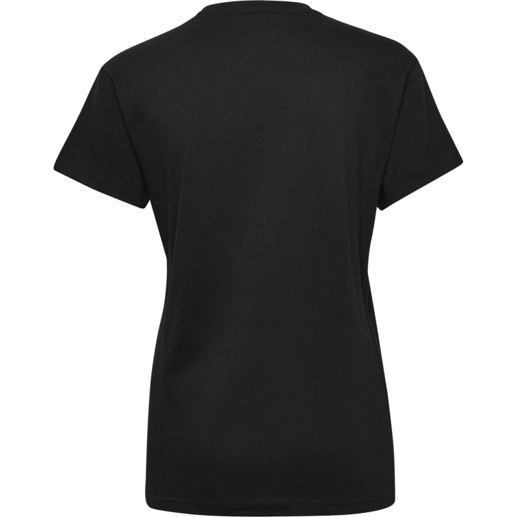 se Hummel kvinnor hmlgo t-shirt med logotyp i bomull s/s LL40V3591 \"Kläder\"