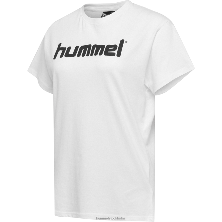se Hummel kvinnor hmlgo t-shirt med logotyp i bomull s/s LL40V3810 "Kläder"