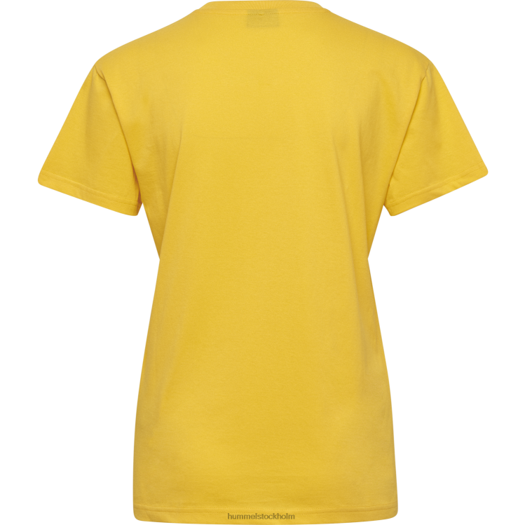 se Hummel kvinnor hmlgo t-shirt med logotyp i bomull s/s LL40V3821 \"Kläder\"