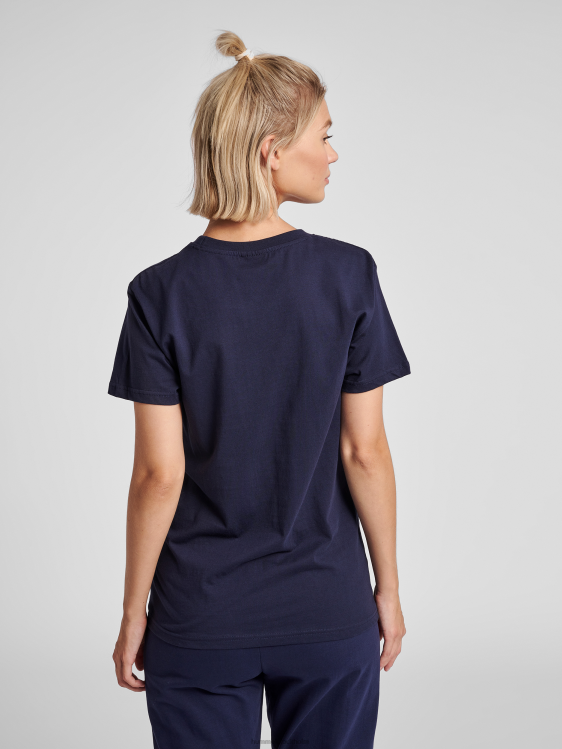 se Hummel kvinnor hmlgo t-shirt med logotyp i bomull s/s LL40V3935 \"Kläder\"