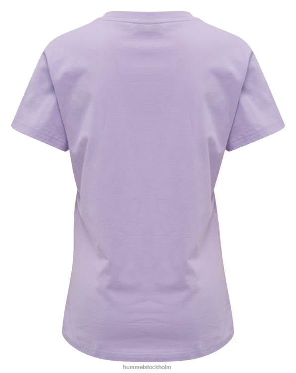 se Hummel kvinnor hmlgo t-shirt med logotyp i bomull s/s LL40V3936 \"Kläder\"