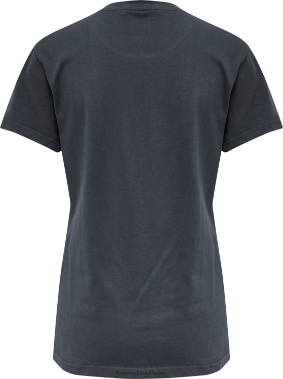 se Hummel kvinnor hmlgo t-shirt med logotyp i bomull s/s LL40V3937 \"Kläder\"