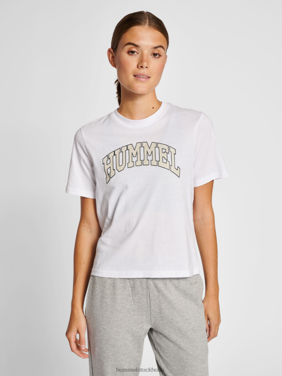 se Hummel kvinnor hmlic gäl lös t-shirt LL40V2435 "lös kortärmad t-shirt"