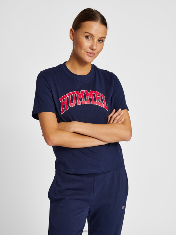 se Hummel kvinnor hmlic gäl lös t-shirt LL40V2436 "lös kortärmad t-shirt"