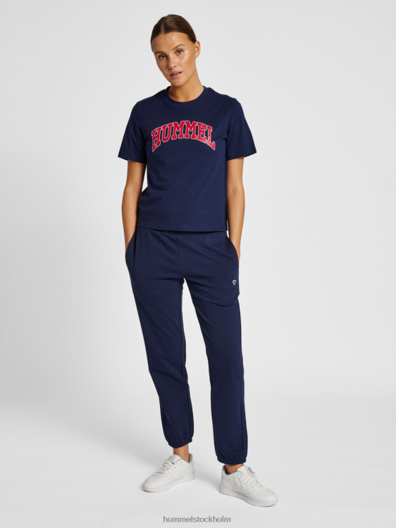 se Hummel kvinnor hmlic gäl lös t-shirt LL40V2436 \"lös kortärmad t-shirt\"