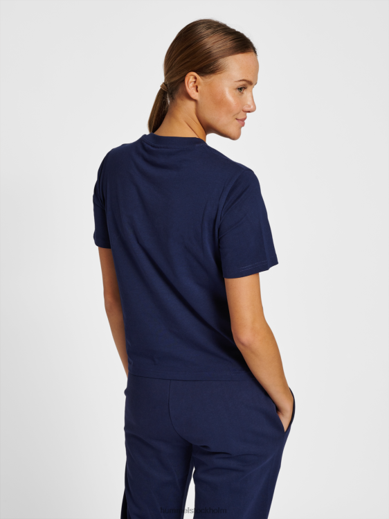 se Hummel kvinnor hmlic gäl lös t-shirt LL40V2436 \"lös kortärmad t-shirt\"