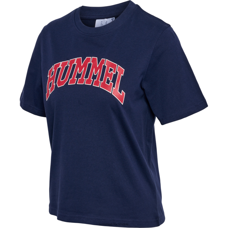 se Hummel kvinnor hmlic gäl lös t-shirt LL40V2436 \"lös kortärmad t-shirt\"
