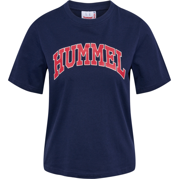 se Hummel kvinnor hmlic gäl lös t-shirt LL40V2436 \"lös kortärmad t-shirt\"