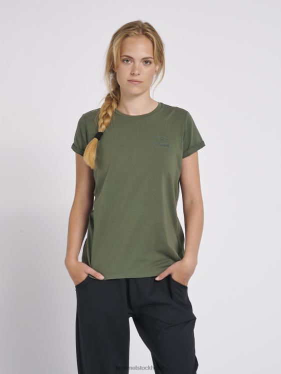 se Hummel kvinnor hmlisobella t-shirt s/s LL40V3975 "klassisk t-shirt med logotyp"