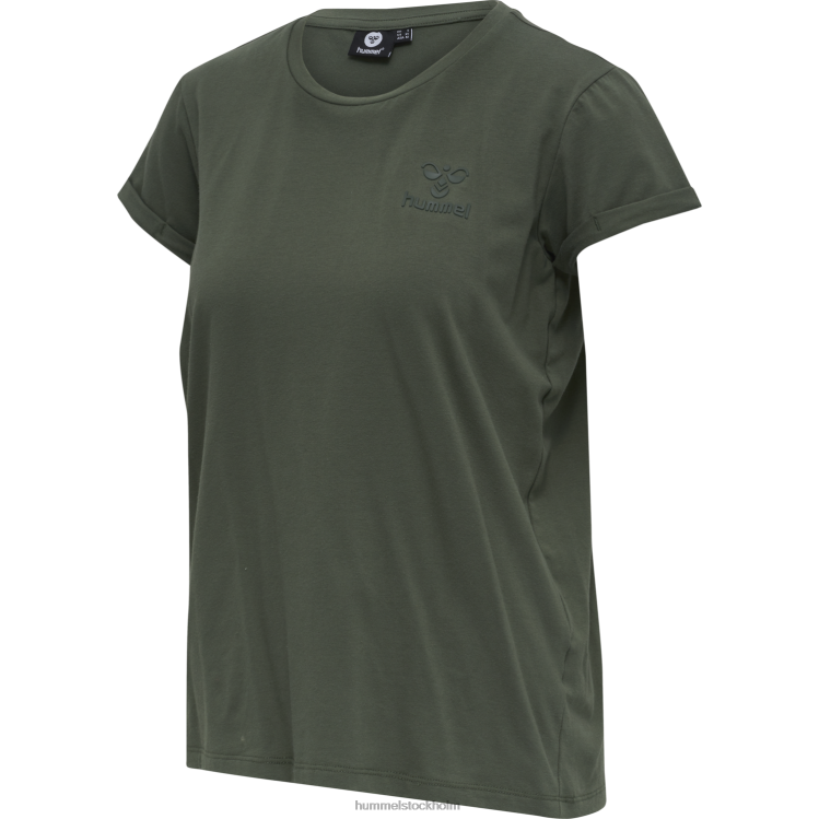 se Hummel kvinnor hmlisobella t-shirt s/s LL40V3975 \"klassisk t-shirt med logotyp\"