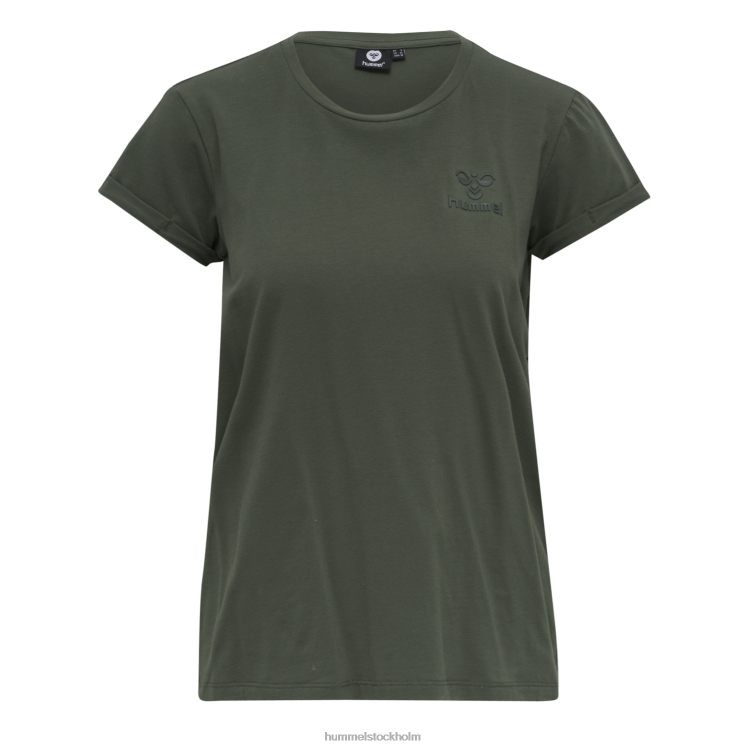 se Hummel kvinnor hmlisobella t-shirt s/s LL40V3975 \"klassisk t-shirt med logotyp\"