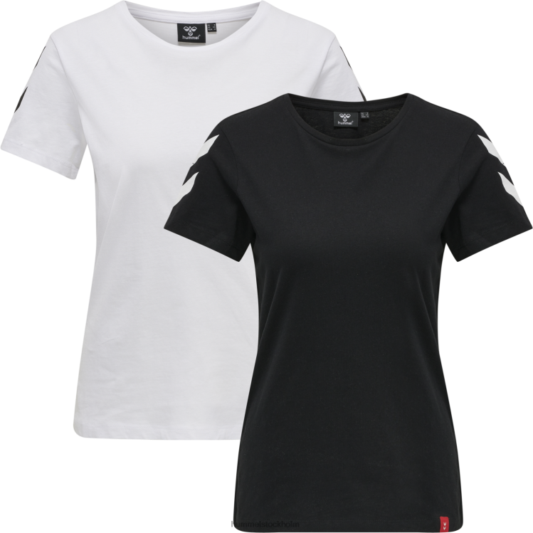 se Hummel kvinnor hmllegacy 2-pack t-shirt LL40V3859 "2-pack t-shirts"