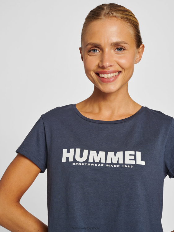 se Hummel kvinnor hmllegacy beskuren t-shirt LL40V3215 \"avskuren t-shirt\"