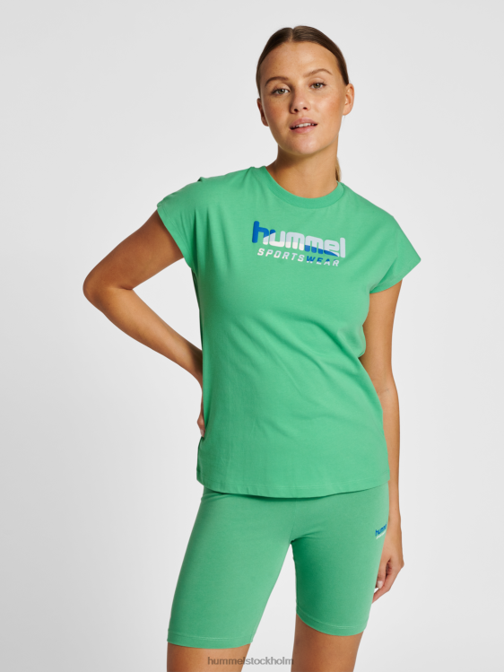 se Hummel kvinnor hmllgc jasira t-shirt LL40V2427 "stretchig t-shirt"