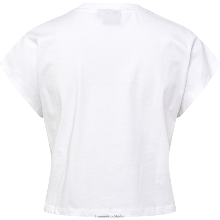 se Hummel kvinnor hmllgc juni beskuren t-shirt LL40V2284 \"sportig beskuren t-shirt\"