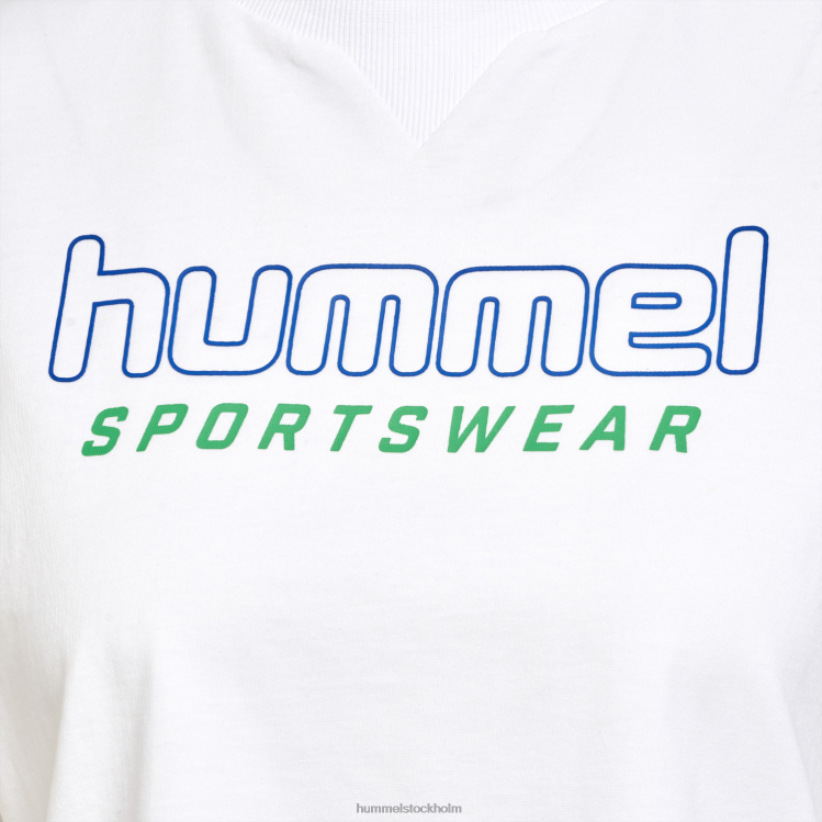se Hummel kvinnor hmllgc juni beskuren t-shirt LL40V2284 \"sportig beskuren t-shirt\"