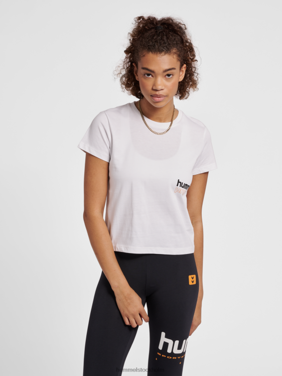 se Hummel kvinnor hmllgc lara kort t-shirt LL40V3071 "avskuren t-shirt"
