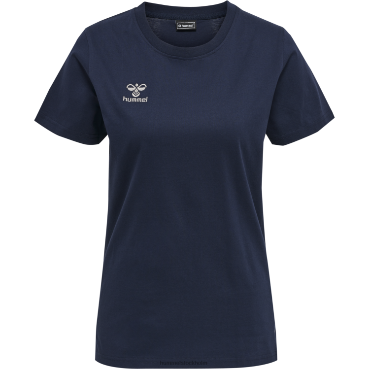 se Hummel kvinnor hmlmove rutnät spjälsäng. t-shirt s/s LL40V2518 \"kortärmad t-shirt\"