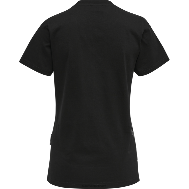 se Hummel kvinnor hmlmove rutnät spjälsäng. t-shirt s/s LL40V2519 \"kortärmad t-shirt\"