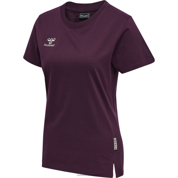 se Hummel kvinnor hmlmove rutnät spjälsäng. t-shirt s/s LL40V2562 "kortärmad t-shirt"