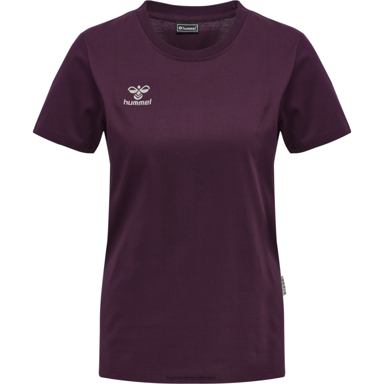 se Hummel kvinnor hmlmove rutnät spjälsäng. t-shirt s/s LL40V2562 \"kortärmad t-shirt\"
