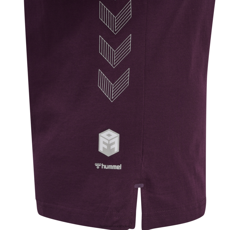 se Hummel kvinnor hmlmove rutnät spjälsäng. t-shirt s/s LL40V2562 \"kortärmad t-shirt\"
