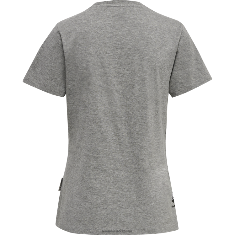 se Hummel kvinnor hmlmove rutnät spjälsäng. t-shirt s/s LL40V2604 \"kortärmad t-shirt\"