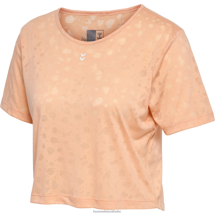 se Hummel kvinnor hmlmt t-shirt för irisutbrändhet LL40V2466 \"avskuren t-shirt\"