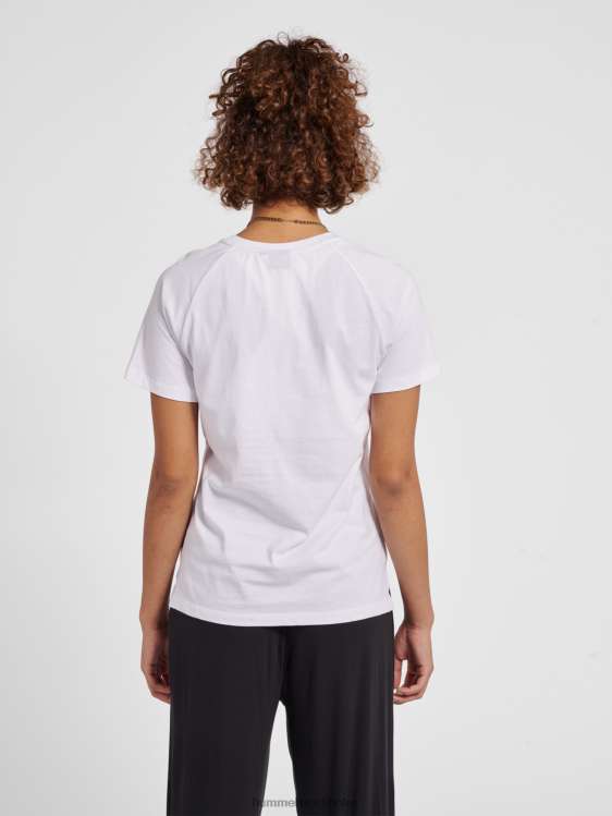se Hummel kvinnor hmlnoni 2.0 t-shirt LL40V2356 \"t-shirt med rund hals\"
