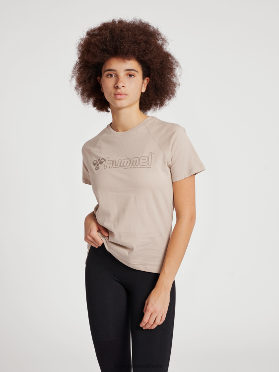 se Hummel kvinnor hmlnoni 2.0 t-shirt LL40V2660 "t-shirt med rund hals"