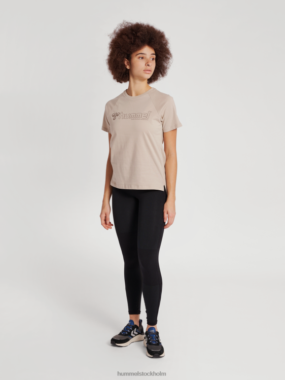 se Hummel kvinnor hmlnoni 2.0 t-shirt LL40V2660 \"t-shirt med rund hals\"