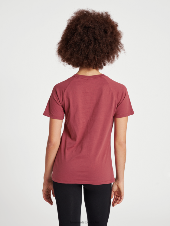 se Hummel kvinnor hmlnoni 2.0 t-shirt LL40V2719 \"t-shirt med rund hals\"