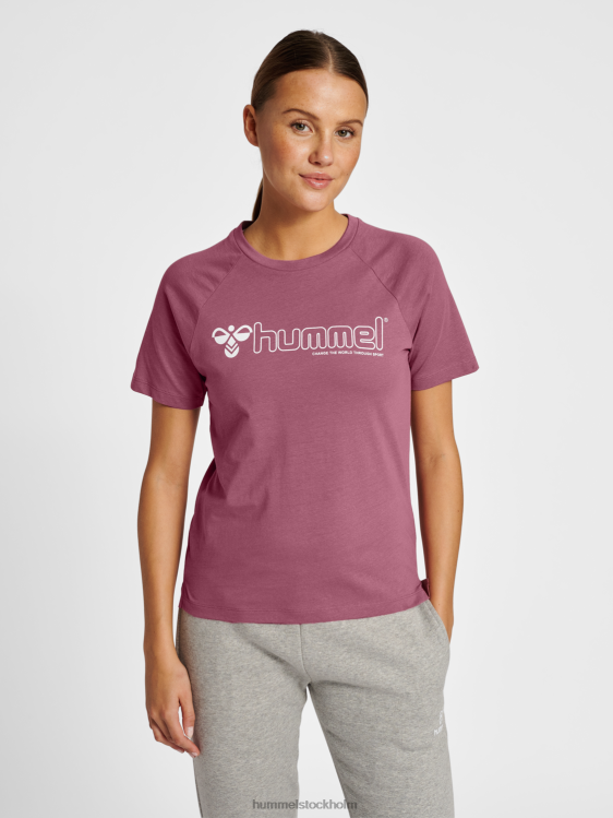 se Hummel kvinnor hmlnoni 2.0 t-shirt LL40V2781 "t-shirt med rund hals"