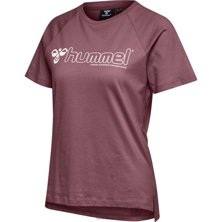 se Hummel kvinnor hmlnoni 2.0 t-shirt LL40V2781 \"t-shirt med rund hals\"
