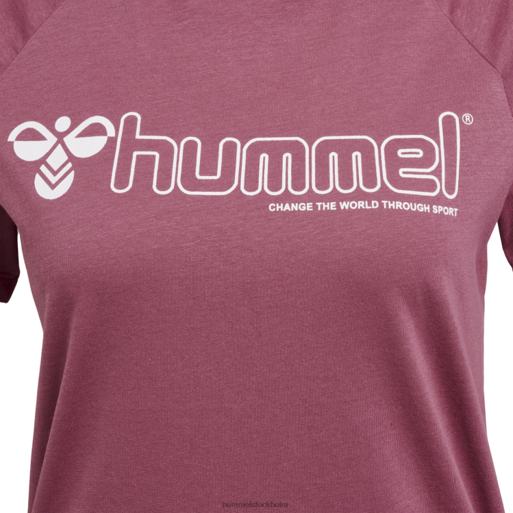 se Hummel kvinnor hmlnoni 2.0 t-shirt LL40V2781 \"t-shirt med rund hals\"