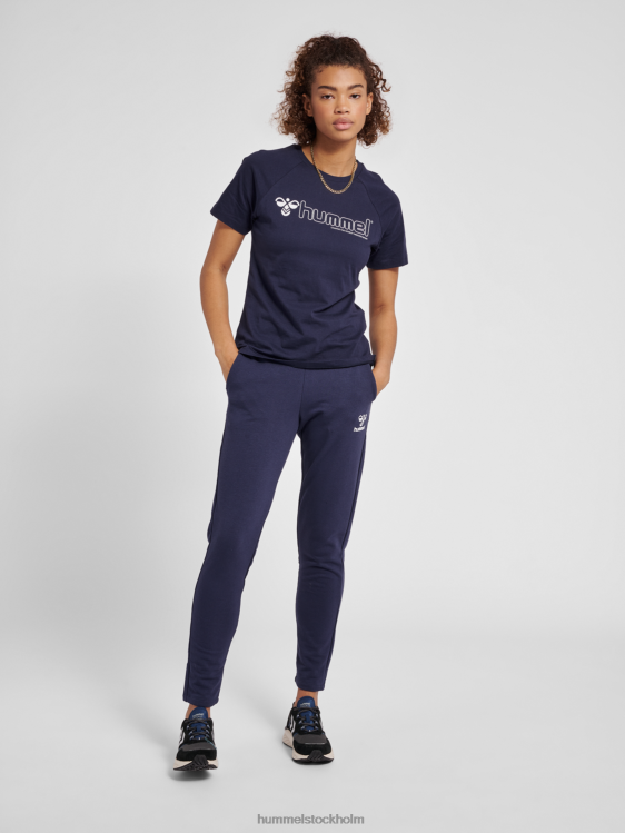 se Hummel kvinnor hmlnoni 2.0 t-shirt LL40V3013 \"t-shirt med rund hals\"