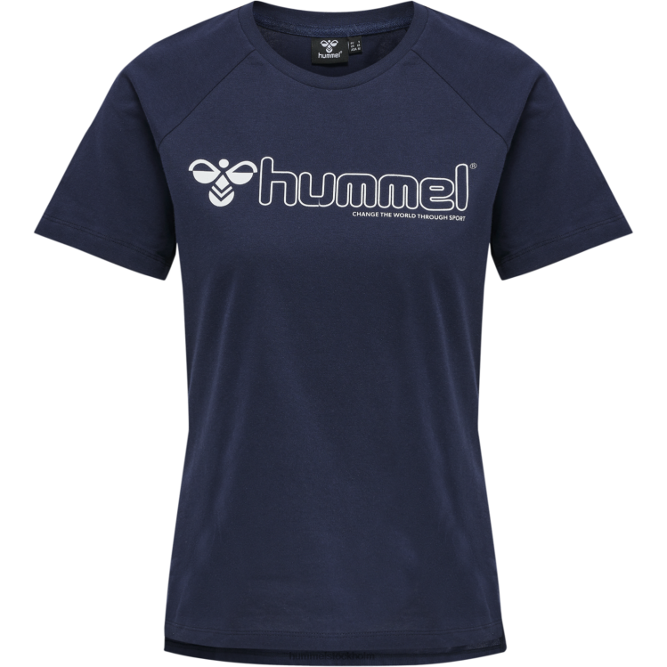 se Hummel kvinnor hmlnoni 2.0 t-shirt LL40V3013 \"t-shirt med rund hals\"