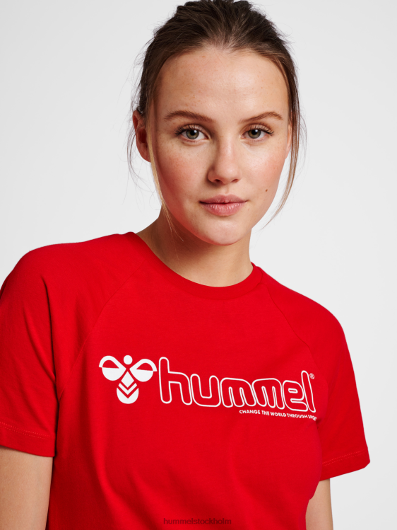 se Hummel kvinnor hmlnoni 2.0 t-shirt LL40V3036 \"t-shirt med rund hals\"