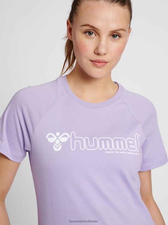 se Hummel kvinnor hmlnoni 2.0 t-shirt LL40V3250 \"t-shirt med rund hals\"